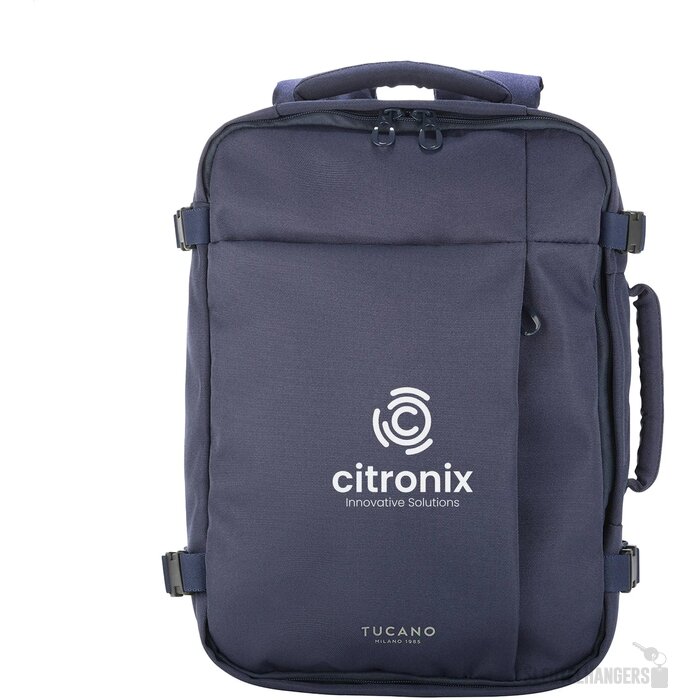 Tucano Tugo 3M Cabin Backpack 15,6" Handbagage Rugzak Donkerblauw