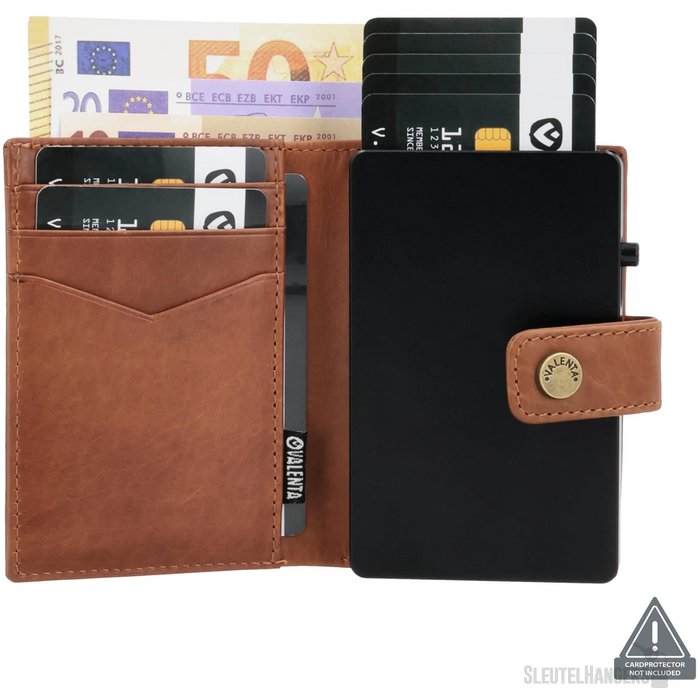 Valenta Card Wallet Leather Magsafe Luxe
