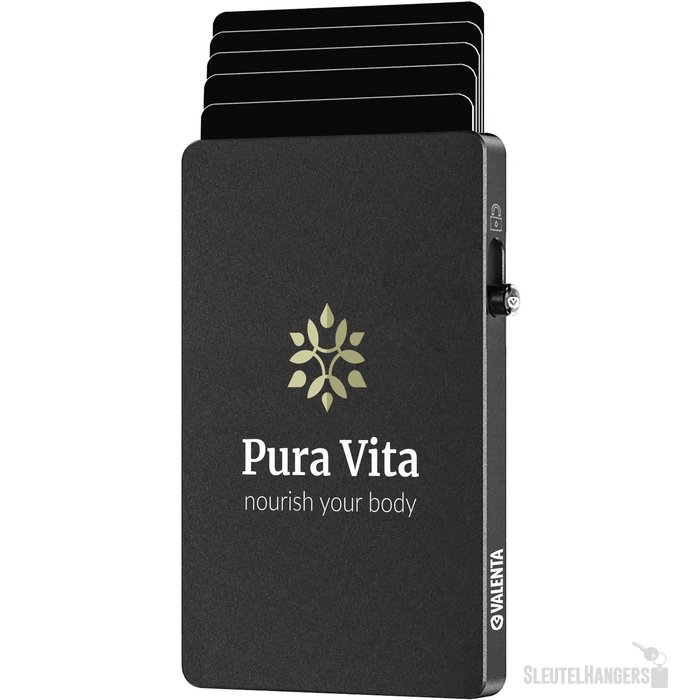 Valenta Cardprotector Aluminium Magsafe Grijs