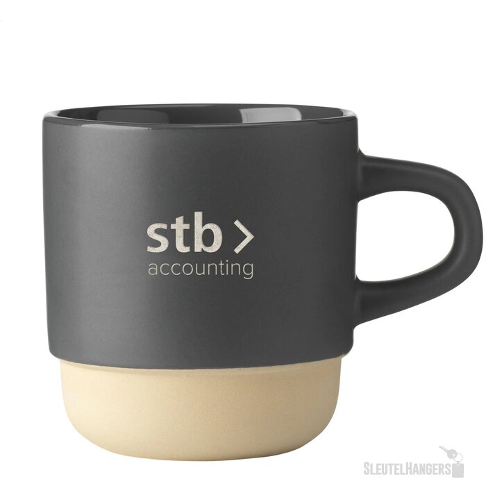 Vivaldi Mug 300 Ml Mok Grijs